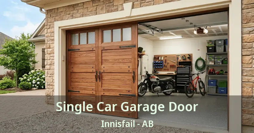 Single Car Garage Door Innisfail - AB