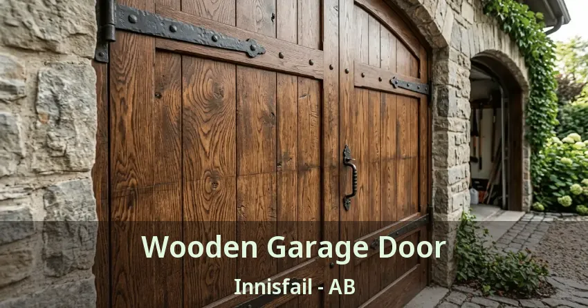 Wooden Garage Door Innisfail - AB